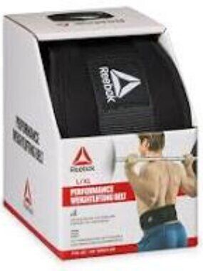 Reebok Delta Performance Weightlifting Belt Black